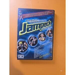 PlayStation Underground Jampack Winter 2001 PS2 Demo Disc Complete Tested